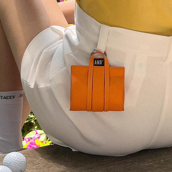 [소이현, 인교진 착용] AND GOLF Ball Bag Orange